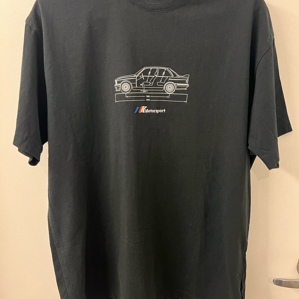 Kith x BMW Side Dimensions Tee Black